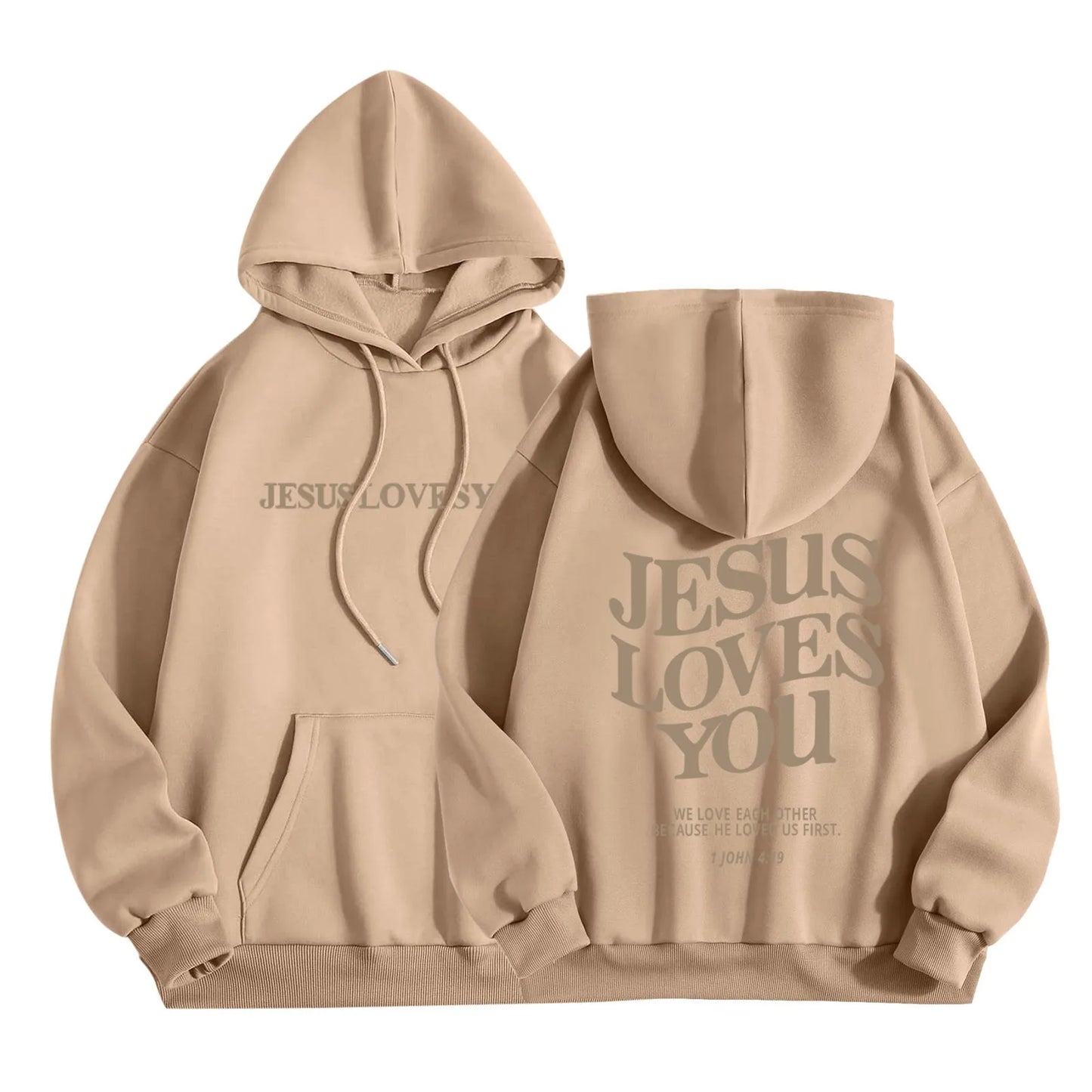 Jesus Loves You Hoodie